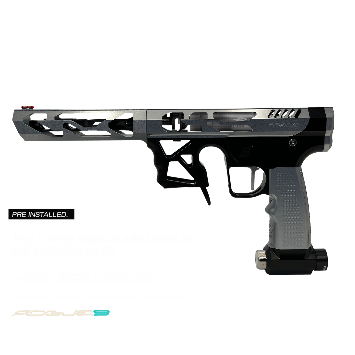 Oracle Rogue 9 full build (Black/Titanium)