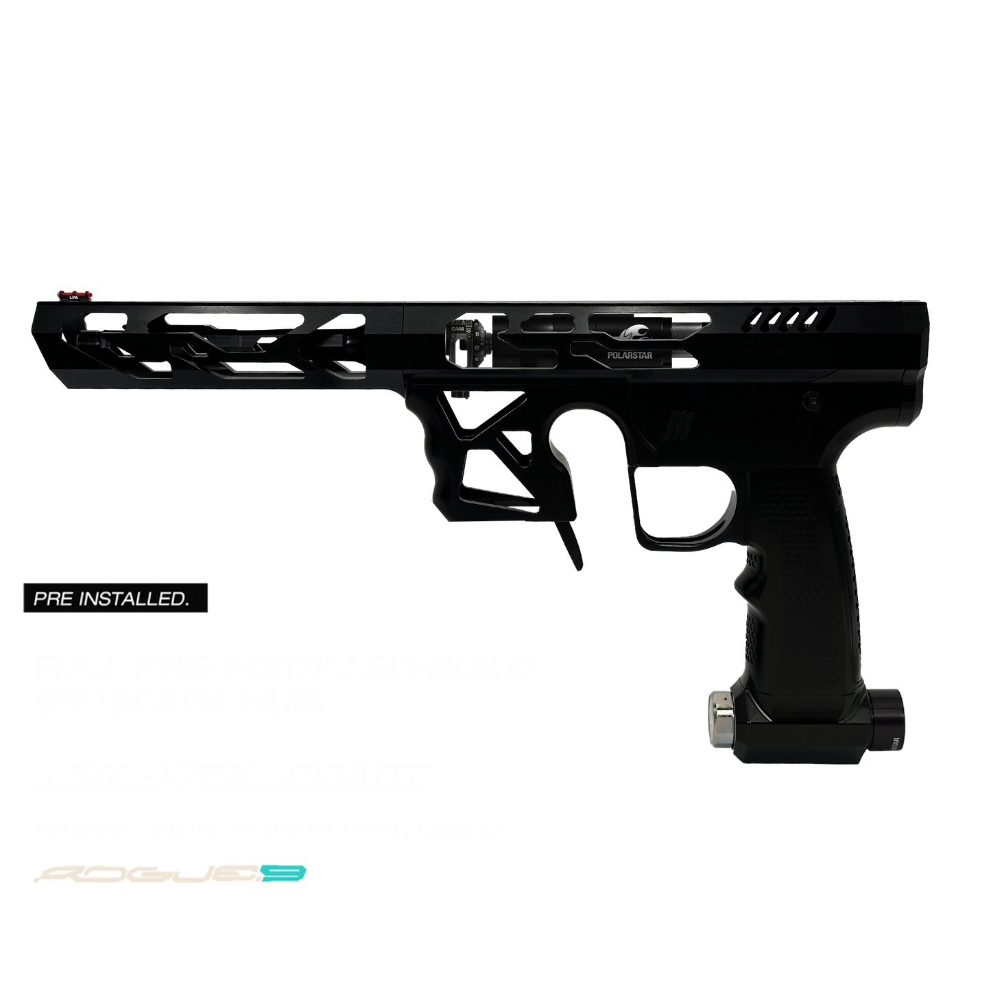 Oracle Rogue 9 full build (Black/Black Glossy)