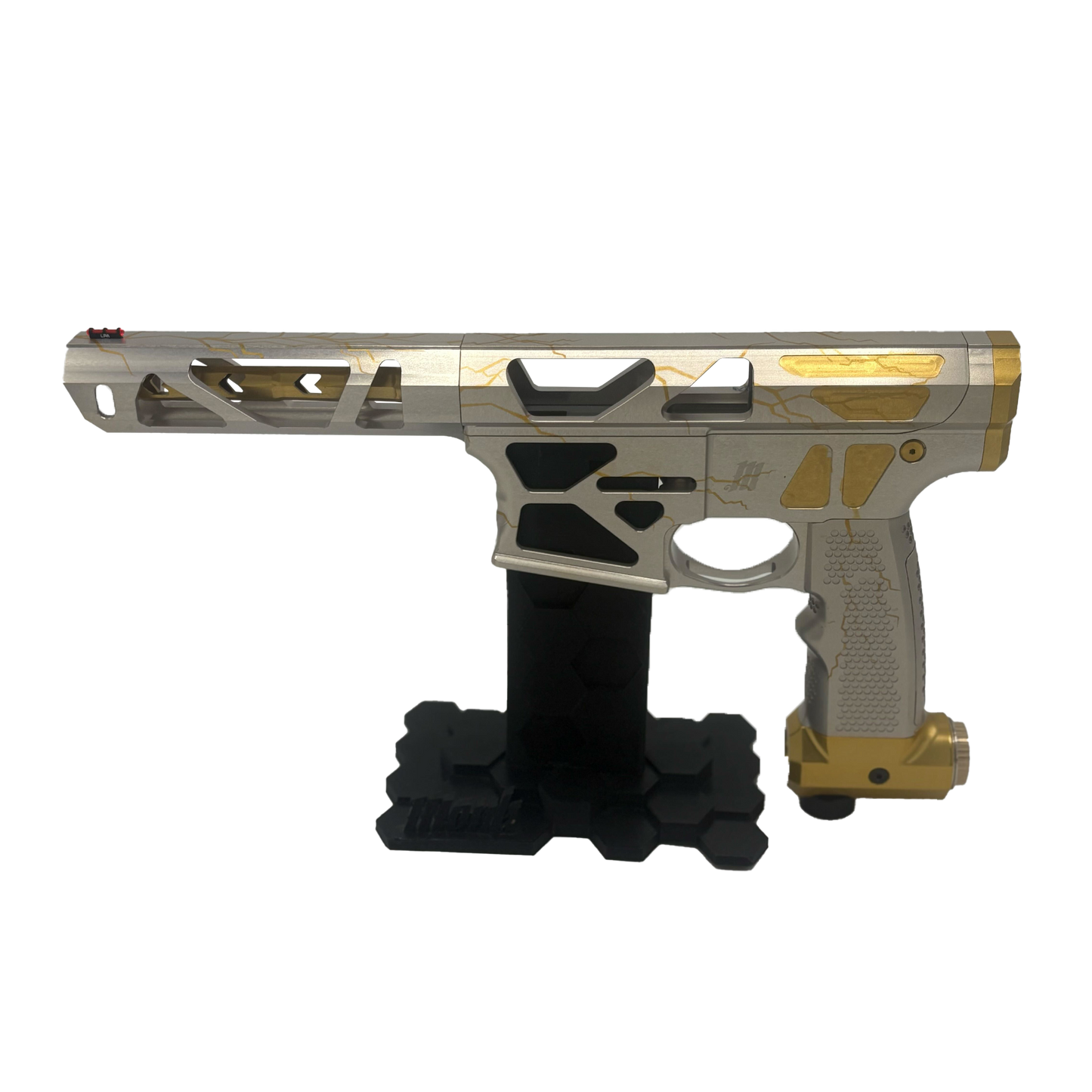 Oracle 1 - Silver w/ Gold Accents & Gold Lighting