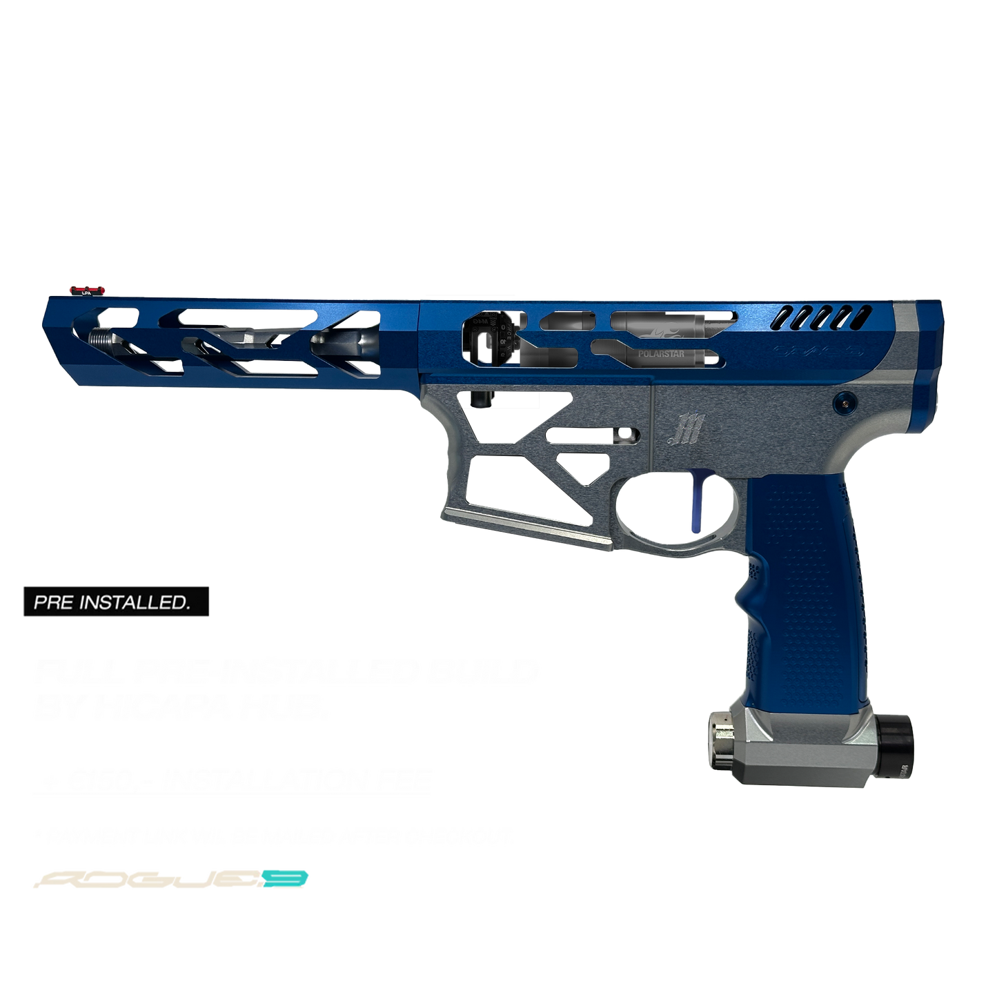 Oracle 2 full build (Titanium/Blue)