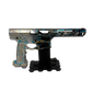 Oracle 1 - Silver/Black w/ Gold-Blue Splatter