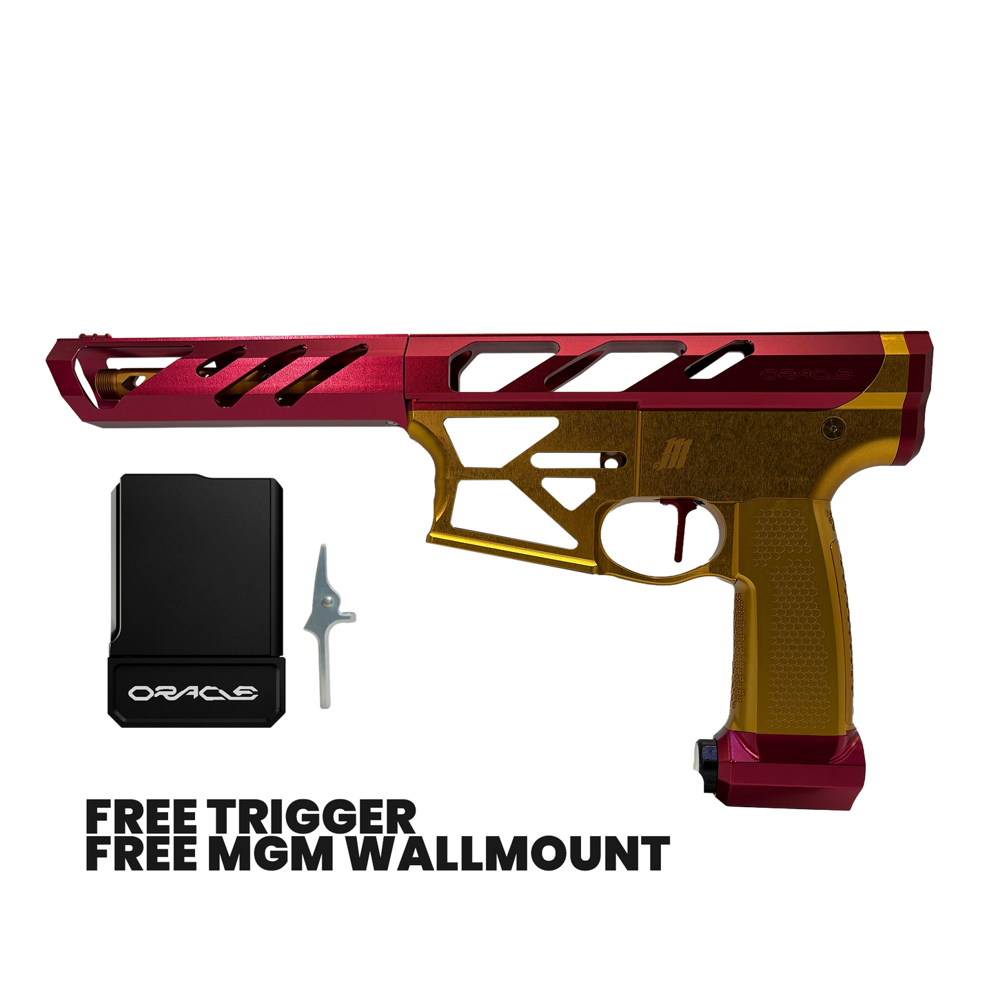 Monk's Choice M4 Receiver Set (Gold/Red)