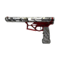 Monk's Splatter M4 - Red/Titanium Base with Bronze/Black Splatter