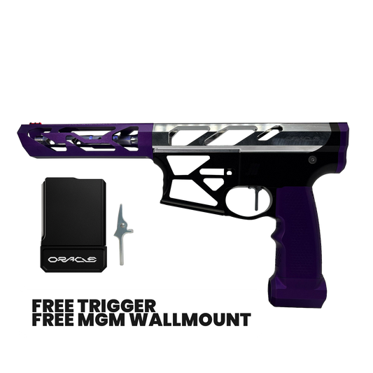 Monk's Choice M4 Receiver Set (Black/Raw/Purple)