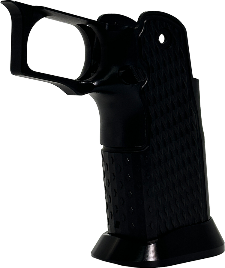 Valor MK-1P  Hi Capa Grip 'Diamond' (Matte Black/Gloss Black)