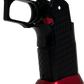 Valor MK-1P  Hi Capa Grip 'Diamond' (Matte Black/Matte Red)