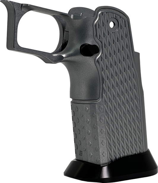 Valor MK-1P  Hi Capa Grip 'Diamond' (Matte Titanium/Gloss Black)