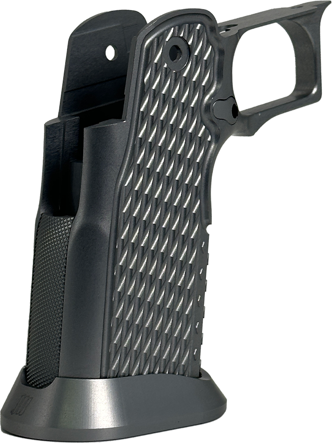 Valor MK-1P  Hi Capa Grip 'Diamond' (Full Matte Titanium)