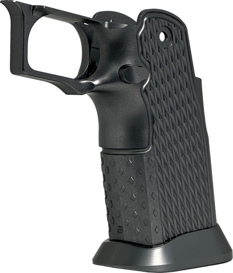 Valor MK-1P  Hi Capa Grip 'Diamond' (Full Matte Titanium)