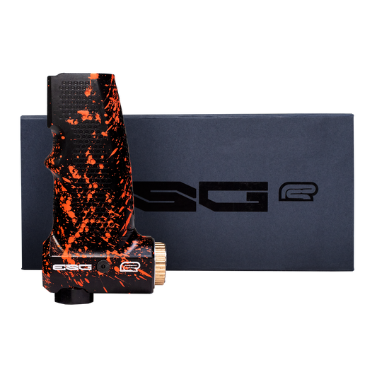 ESG-R Splattered - Aluminium Tank Grip with built-in Monk regulator