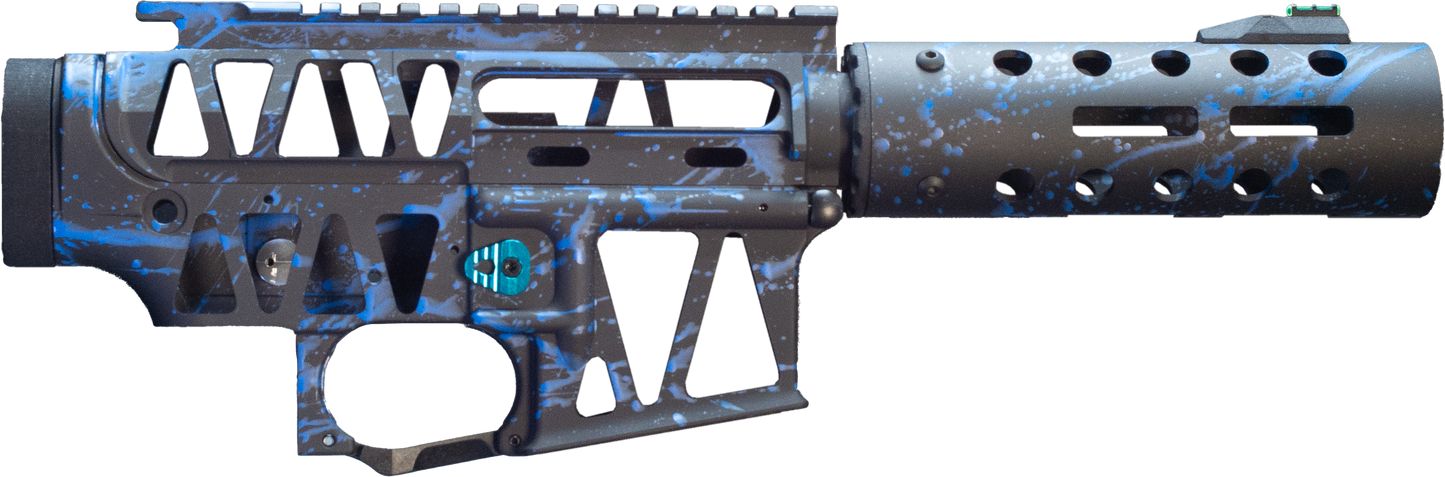 OMG Body Setup -  Black/Blue Splatter loop